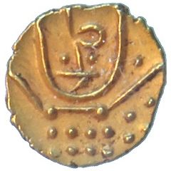 1 Fanam - Nayaks of Chitradurga