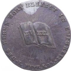 Medal - Evangelical Jubilee Festival October 31st, 1817