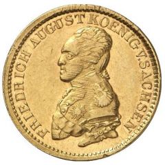 10 Thalers - Frederick August I