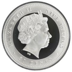 50 Cents - Elizabeth II Equestrian