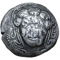 Tetradrachm Apollokopf-Helmschweifreiter Type