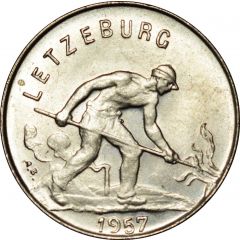 1 Franc - Charlotte small Type