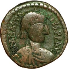 40 Nummi - Anastasius I Dicorus Constantinopolis, Type ✶M, Small Module