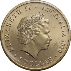 1 Dollar - Elizabeth II 4th Portrait - Lachlan Macquarie