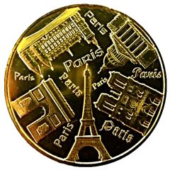 Monnaie de Paris Tourist Token - Paris Les 5 Monuments