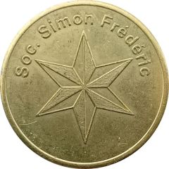 Car Wash Token - Soc. Simon Frederic Libramont-Chevigny