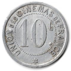 10 Centimes - Union des Cinémas de France Paris [75]