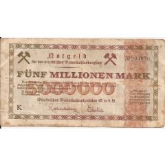 5 000 000 Mark Ostelbisches Braunkohlensyndikat