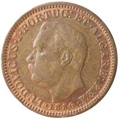 1/4 Tanga - Luíz I Calcutta mint