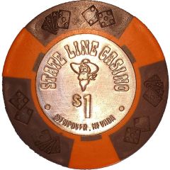 1 Dollar Gaming Token Wendover Nevada