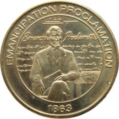Token - The Sunoco Millenmium Coin Series 4 - Emancipation Proclamation