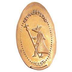 Elongated coin - Hulst - Reynaert monument