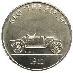 Token - Sunoco Antique Car Coins - Series 2 Reo `The Fifth`