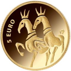 5 Euro The Golden Horses