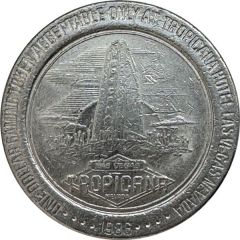 1 Dollar Gaming Token- Tropicana Hotel Las Vegas, Nevada