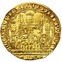 Gold Écu - Philip the Bold