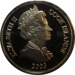 1 Dollar - Elizabeth II 1st Anniversary of the euro