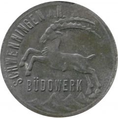 6 Sammelmarken Schwenningen A.N., Private, Büdowerk