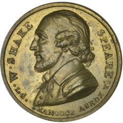 Medalet - George III Shakespeare