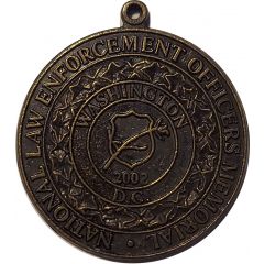 Medal - National Law Enforcement Officers Memorial Washington, D.C.