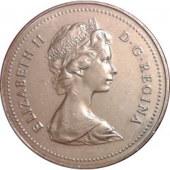 1 Dollar - Elizabeth II 2nd portrait, small portrait