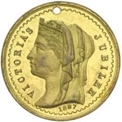 Medal - Victoria Golden Jubilee, Caulfield