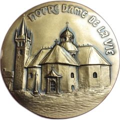 Médaille Notre-Dame de la Vie Saint-Martin de Belleville Savoie