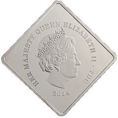 1 Crown - Elizabeth II Captain James Cook