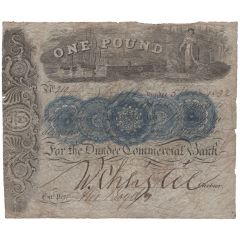 1 Pound Dundee Commercial Bank