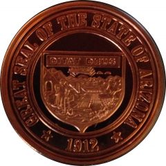 1 oz Copper Arizona Centennial
