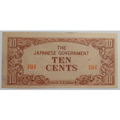 10 Cents Japanese Government