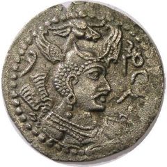 Drachm - Napki Malka - Hephthalite Hunnic Tribes Kabul mint