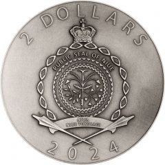 2 Dollars - Charles III Treasures of ancient civilizations VIII