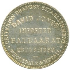 Medal - David Jones - Ballaarat Replica