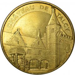 jeton touristique monnaie de paris TALCY CHATEAU DE TALCY