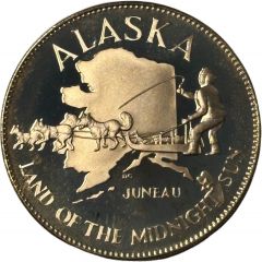 Medal - States of the Union Alaska