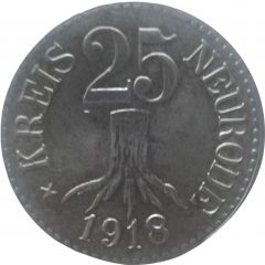 25 Pfennig - Neurode