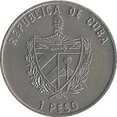 1 Peso 40th Anniversary of Landing of the Granma