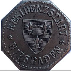 10 Pfennig - Wiesbaden