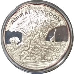 1 oz Silver Disney`s Animal Kingdom - Inauguration Coin