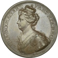 Medal - Anne Battle of Oudenarde, bronze