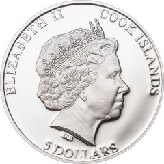 5 Dollars - Elizabeth II Resignation of Benedict XVI
