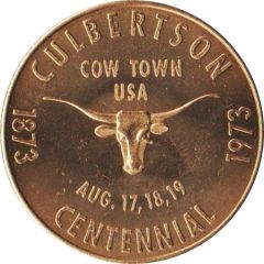 Token - Culbertson, Nebraska Centennial