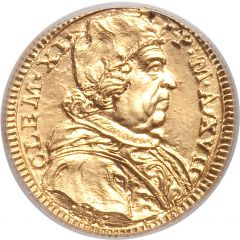 1/2 Scudo d`Oro - Clement XI St. Peter