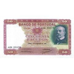 50 Escudos 6th. print, 2nd. type