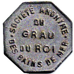 25 Centimes S A des bains de mer du Grau du roi 30