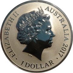 1 Dollar - Elizabeth II 4th Portrait - Sydney New Year's Eve