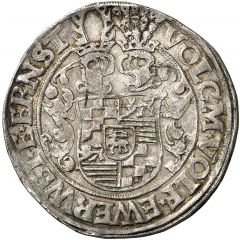 1 Thaler - Volkmar Wolfgang, Eberwein and Ernest VI St. Andreas Ausbeute