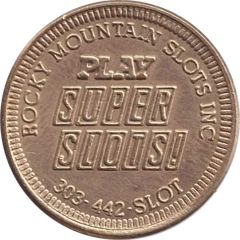 Game Token - Rocky Mountain Slots inc