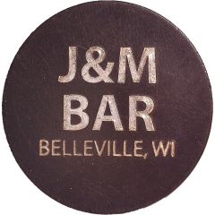 1 Bottle Beer or Rail Drink - J & M Bar Belleville, Wisconsin